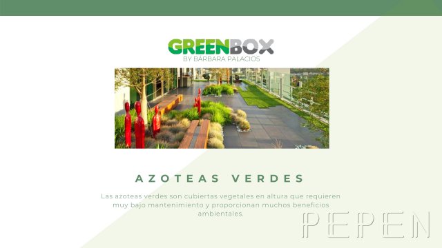 Azoteas verdes Greenbox Paisajismo y Riegos