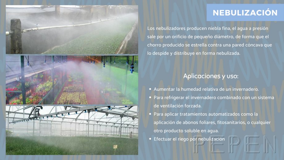 Nebulización Greenbox Paisajismo y Riegos